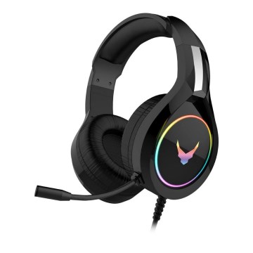 Mikrofonikuulokkeet VARR GAMING RGB USB musta
