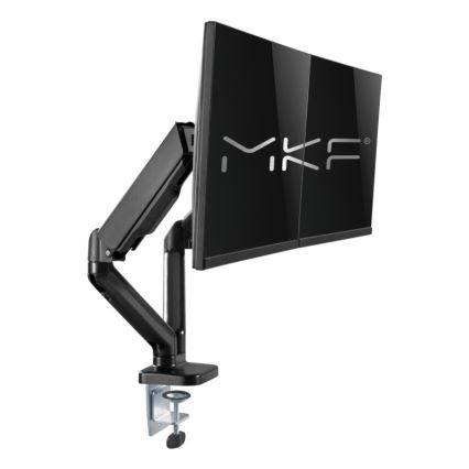 MK FLORIA MKF-21DP113S2 - Säädettävä teline kahdelle 32 näytölle, musta