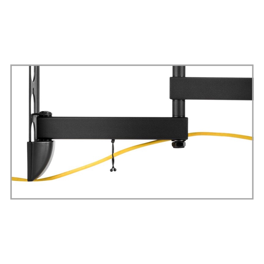 MK FLORIA MKF-23DP444 - TV-seinäteline nivelellä 65" musta