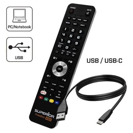 MK FLORIA Superior FREEDOM 4in1 USB - Kaukosäädin 4in1 USB