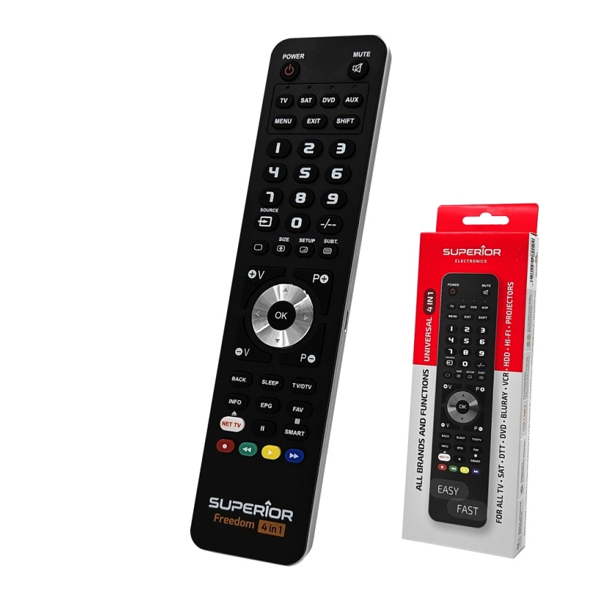 MK FLORIA Superior FREEDOM 4in1 USB - Kaukosäädin 4in1 USB