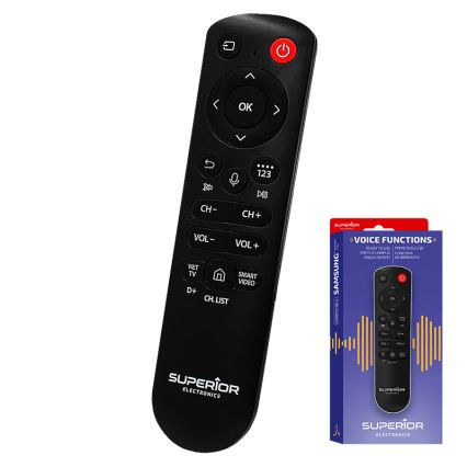MK FLORIA Superior Samsung Voice - Varakaukosäädin Samsung-televisioon 2xAAA