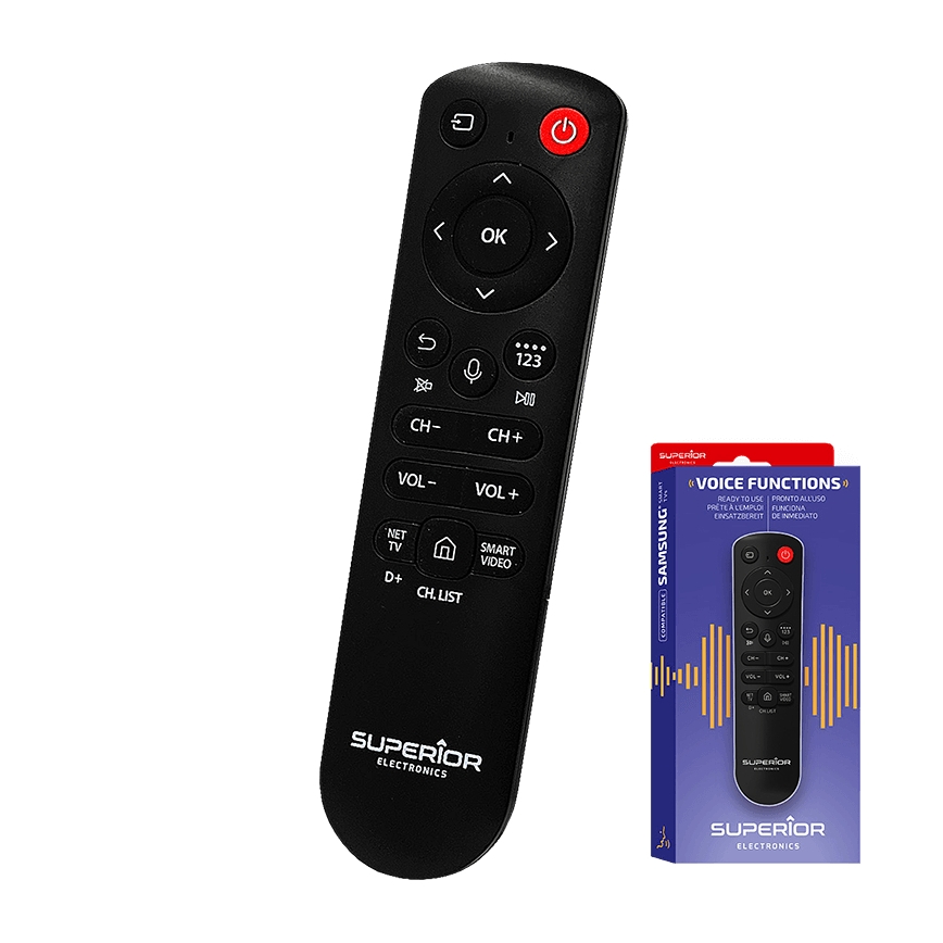 MK FLORIA Superior Samsung Voice - Varakaukosäädin Samsung-televisioon 2xAAA