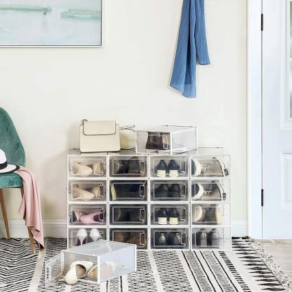 Modulaarinen hylly lokeroilla BOXIFY valkoinen