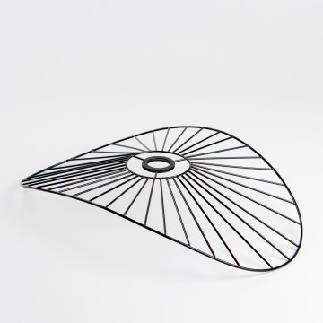 Monikäyttöinen varjostin CURITIBA 40x56 cm musta