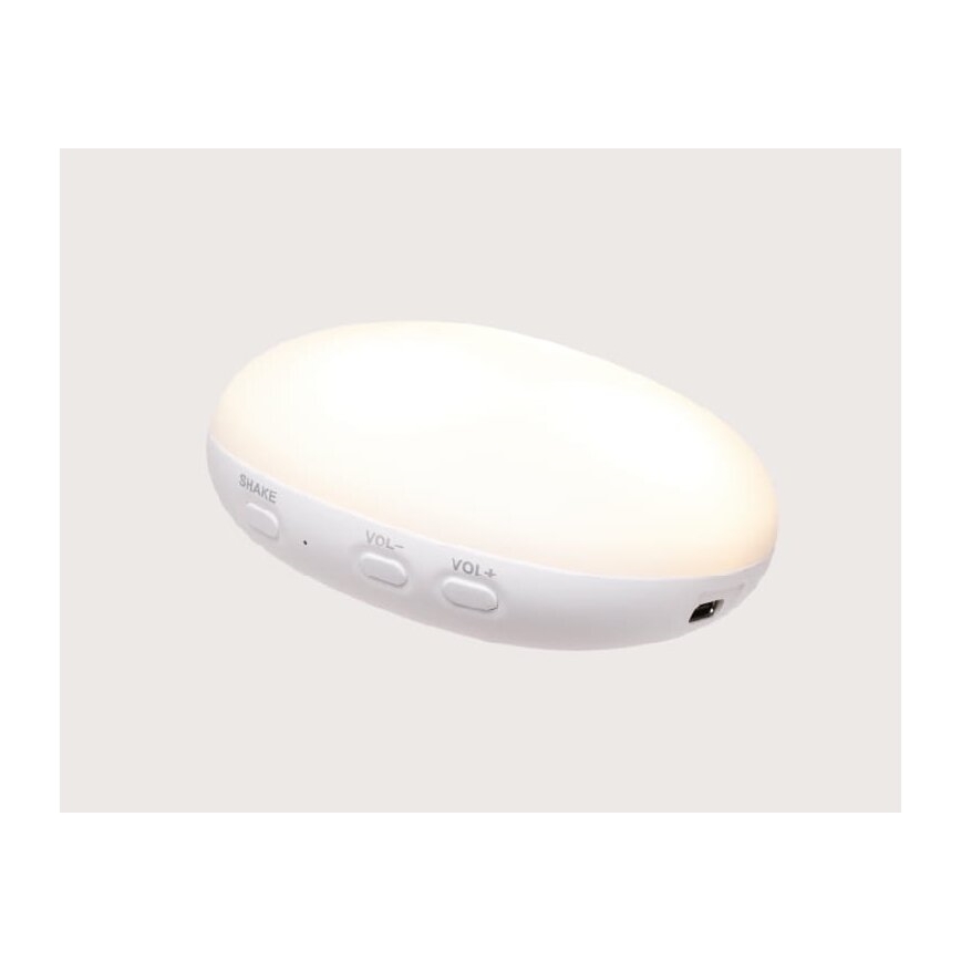 Moonie - Snuggle buddy melodialla ja valolla 2.0 pupu powder