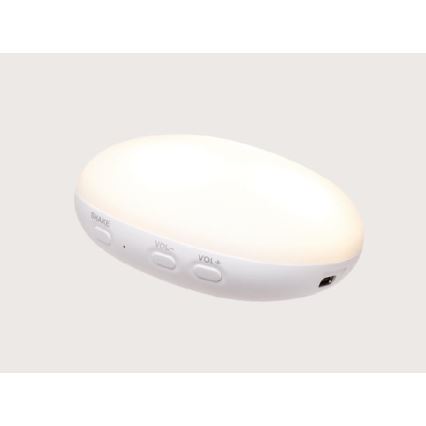 Moonie - Snuggle buddy melodialla ja valolla pieni karhu 2.0 cream