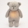 Moonie - Snuggle buddy melodialla ja valolla pieni karhu 2.0 organic harmaa