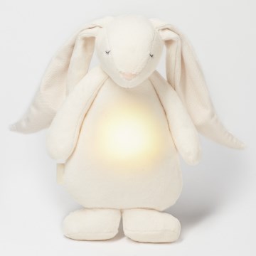 Moonie - Snuggle buddy melodialla ja valolla pupu 2.0 cream
