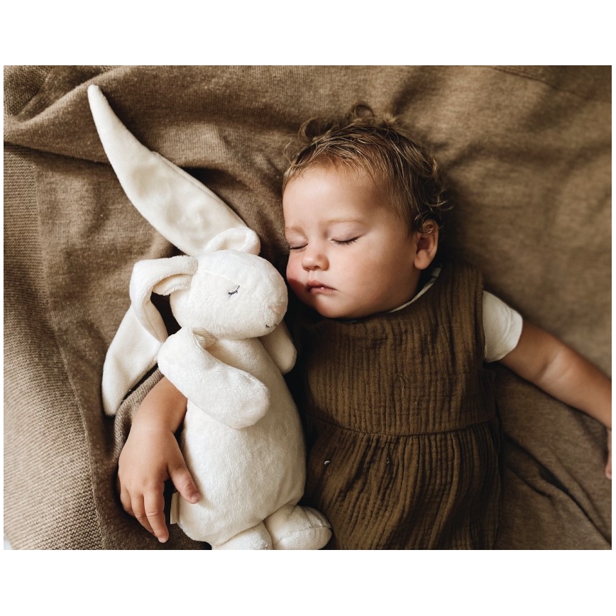 Moonie - Snuggle buddy melodialla ja valolla pupu 2.0 cream