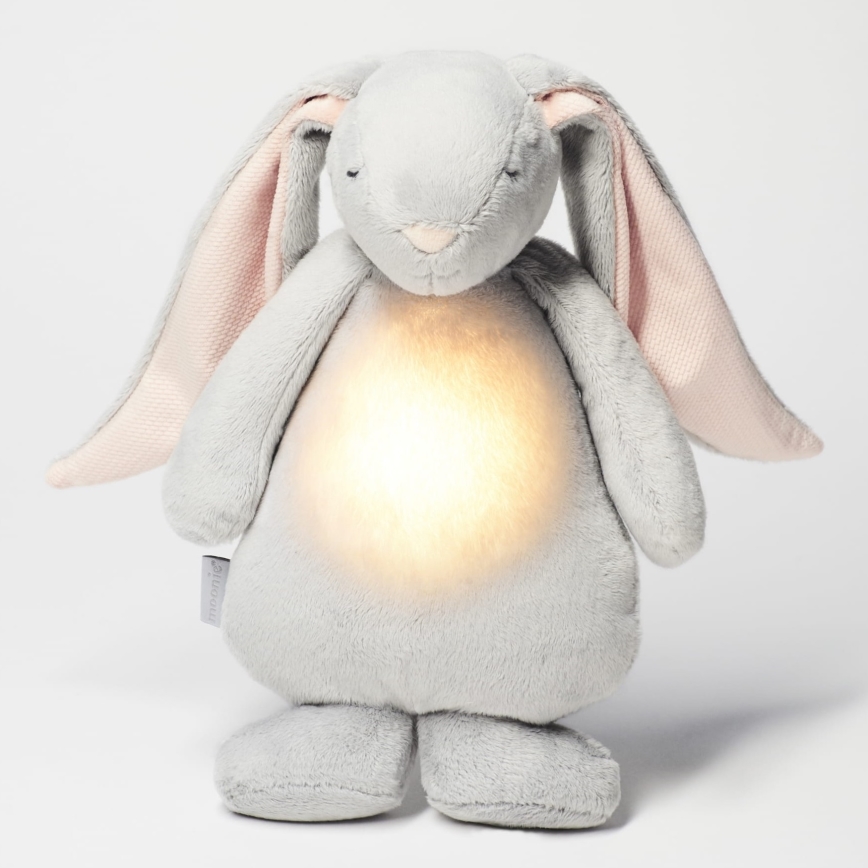 Moonie - Snuggle buddy melodialla ja valolla pupu 2.0 pilvi