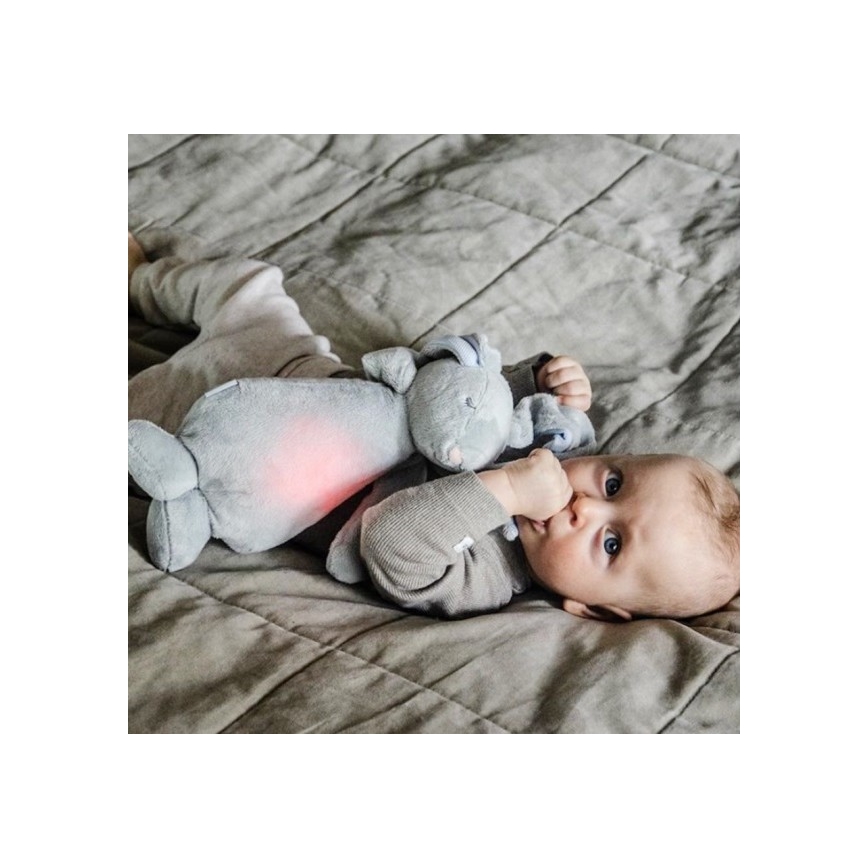 Moonie - Snuggle buddy melodialla ja valolla pupu sky