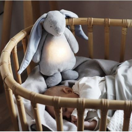 Moonie - Snuggle buddy melodialla ja valolla pupu sky