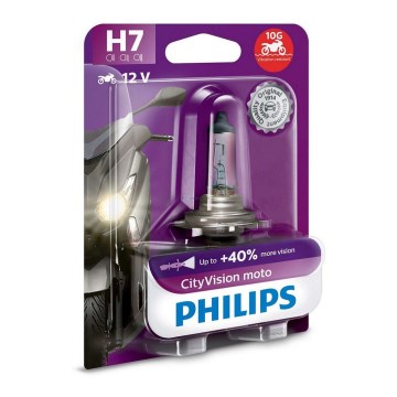 Moottoripyörän polttimo Philips X-TREME VISION MOTO 12972CTVBW H7 PX26d/55W/12V
