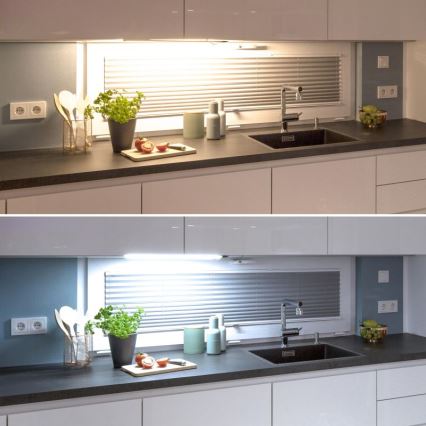 Müller-Licht - LED-himmennettävä alakaappivalaisin liiketunnistimella OLUS LED/11W/230V 3000/4000K