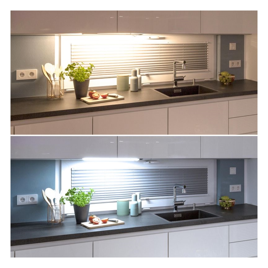 Müller-Licht - LED-himmennettävä alakaappivalaisin liiketunnistimella OLUS LED/11W/230V 3000/4000K
