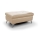 Nahkainen rahi SALERNO II 66x100 cm beige