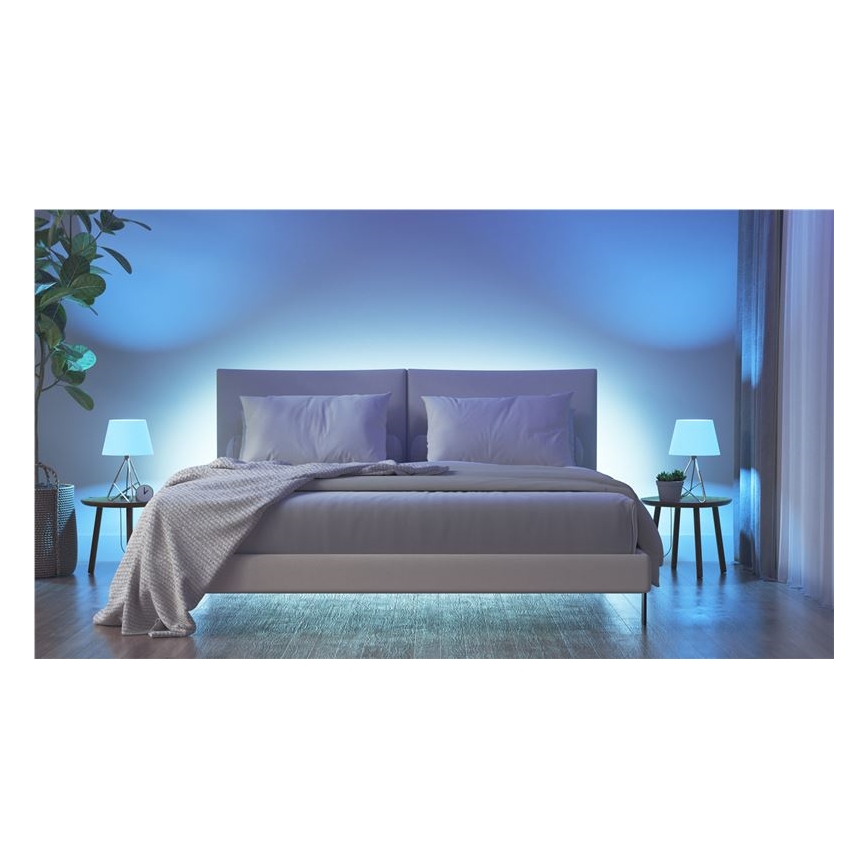 SETTI 3x LED RGBW Himmennettävä polttimo ESSENTIALS A60 E27/8,5W/230V CRI 90 2700-6500K Wi-Fi - Nanoleaf