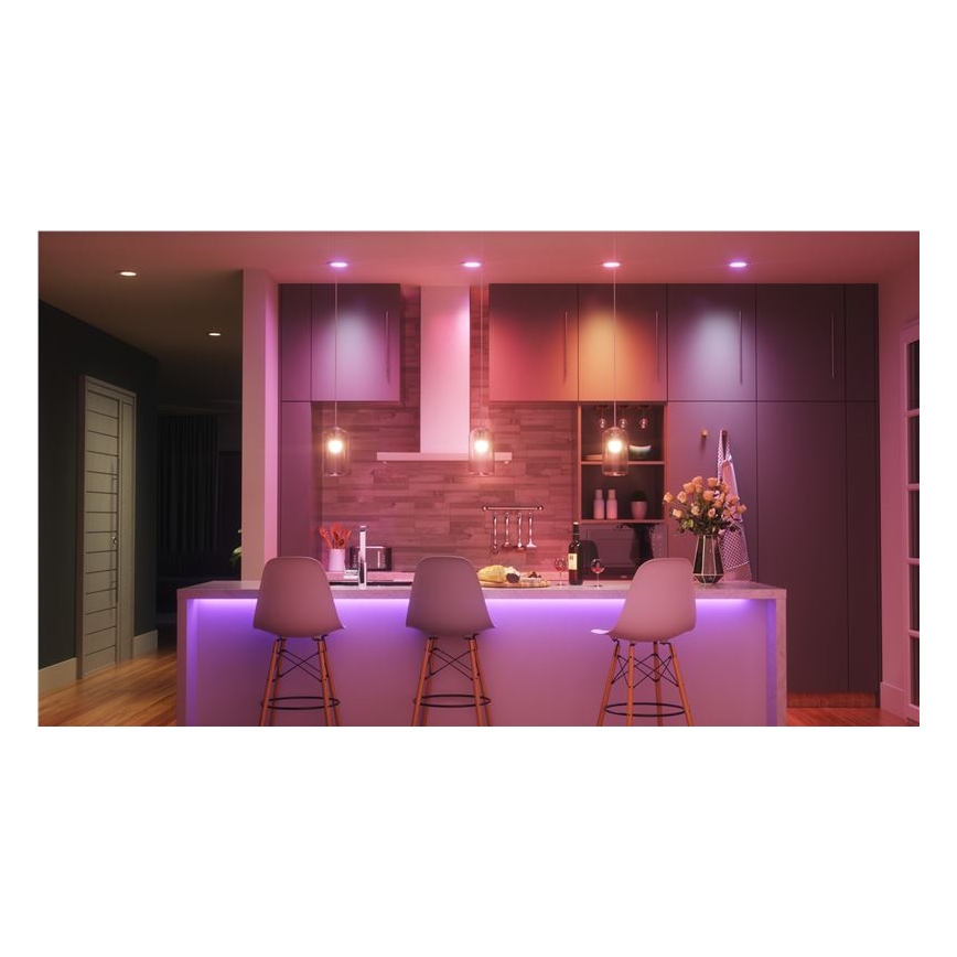 SETTI 3x LED RGBW Himmennettävä polttimo ESSENTIALS A60 E27/8,5W/230V CRI 90 2700-6500K Wi-Fi - Nanoleaf