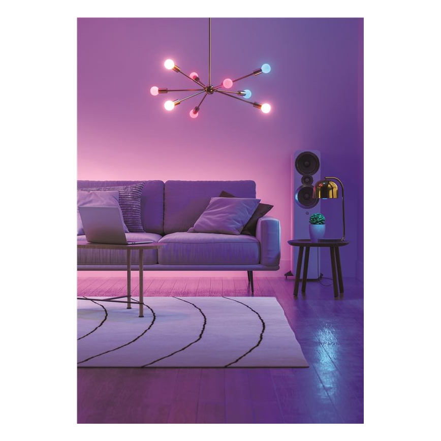 SETTI 3x LED RGBW Himmennettävä polttimo ESSENTIALS A60 E27/8,5W/230V CRI 90 2700-6500K Wi-Fi - Nanoleaf