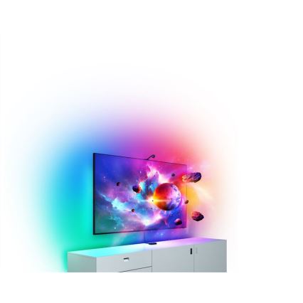 Nanoleaf - Aseta 4D-näytön peilaukseen + Lightstrips basic setti 4m 65''