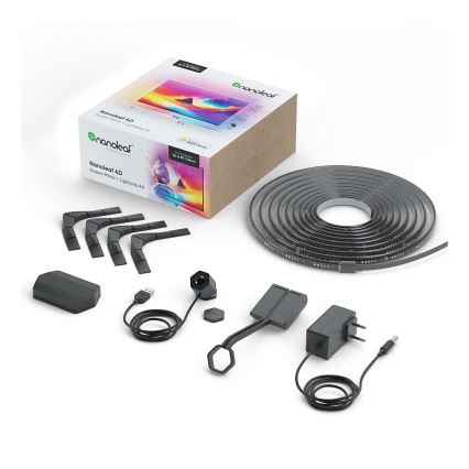 Nanoleaf - Aseta 4D-näytön peilaukseen + Lightstrips basic setti 5,2m 85''
