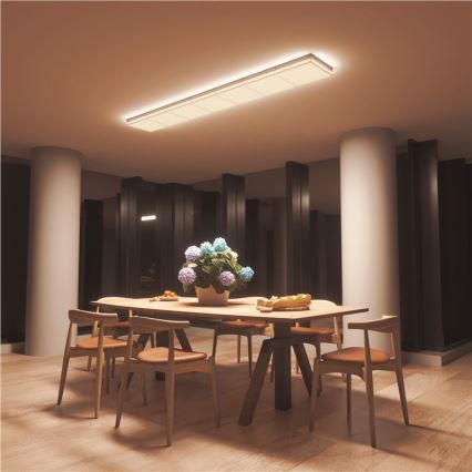 Nanoleaf - SETTI 3x RGBW Himmennettävä kattovalaisin SKYLIGHT 1xLED/18W/230V + 2xLED/16W/230V 2700-6500K Wi-Fi