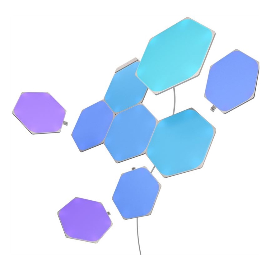 Nanoleaf - SETTI 9x LED RGB Himmennyspaneeli SHAPES HEXAGON LED/2W/230V 1200-6500K Wi-Fi