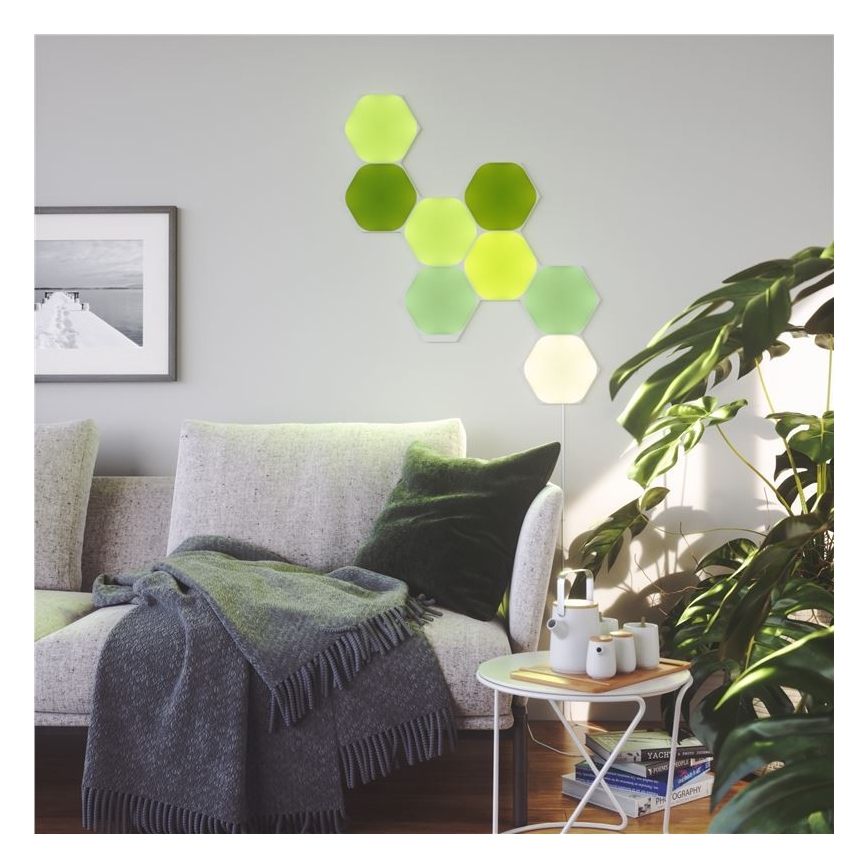 Nanoleaf - SETTI 15x LED RGB Himmennyspaneeli LED/2W/230V 1200-6500K Wi-Fi