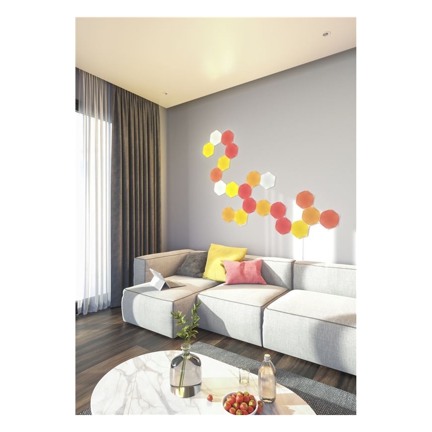 Nanoleaf - SETTI 15x LED RGB Himmennyspaneeli LED/2W/230V 1200-6500K Wi-Fi