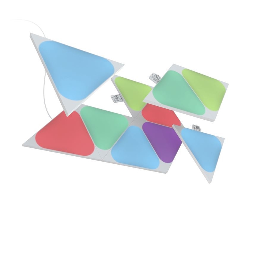 Nanoleaf - SETTI 10x LED RGB Himmennyspaneeli TRIANGLES LED/0,5W/230V Wi-Fi