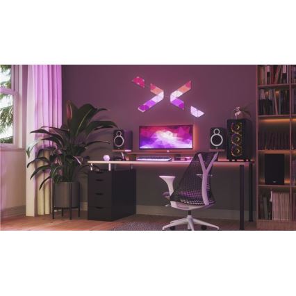 Nanoleaf - SETTI 10x LED RGB Himmennyspaneeli TRIANGLES LED/0,5W/230V Wi-Fi