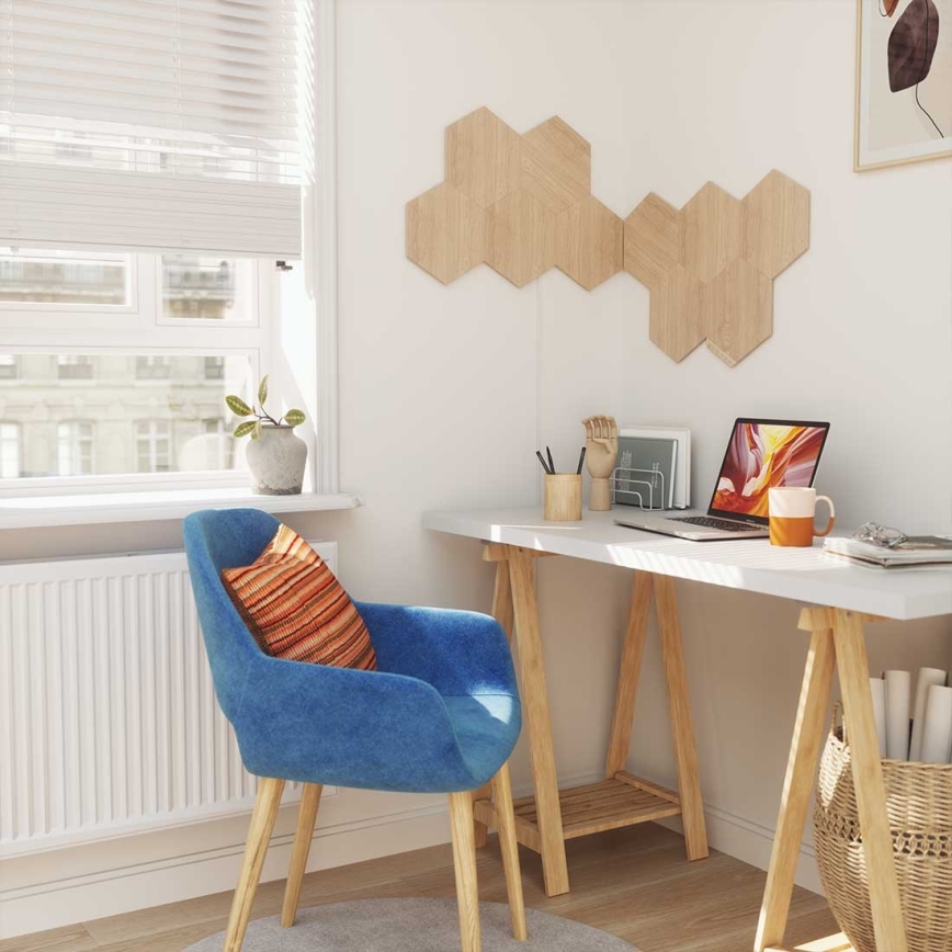 Nanoleaf - SETTI 3x Himmennettänä LED-paneeli HEXAGONS LED/2W/230V Wi-Fi