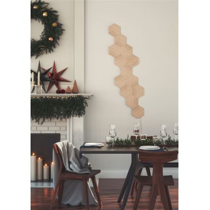 Nanoleaf - SETTI 13x Himmennettänä LED-paneeli HEXAGONS LED/2W/230V Wi-Fi