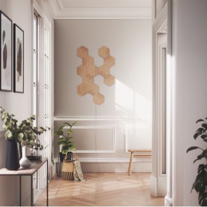 Nanoleaf - SETTI 13x Himmennettänä LED-paneeli HEXAGONS LED/2W/230V Wi-Fi