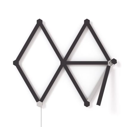 Nanoleaf - Kiskosarjan suoja LINES 9 kpl musta matta