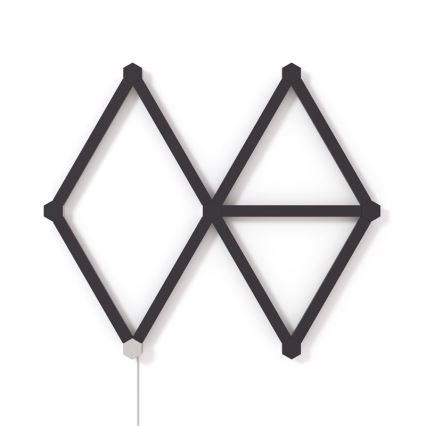 Nanoleaf - Kiskosarjan suoja LINES 9 kpl musta matta