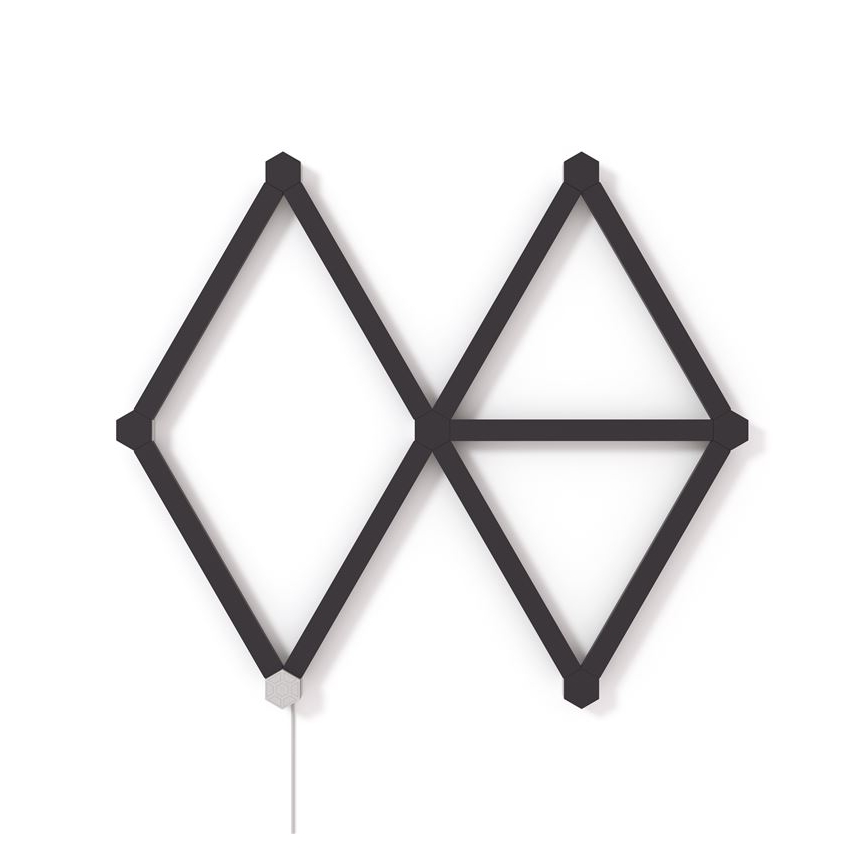 Nanoleaf - Kiskosarjan suoja LINES 9 kpl musta matta