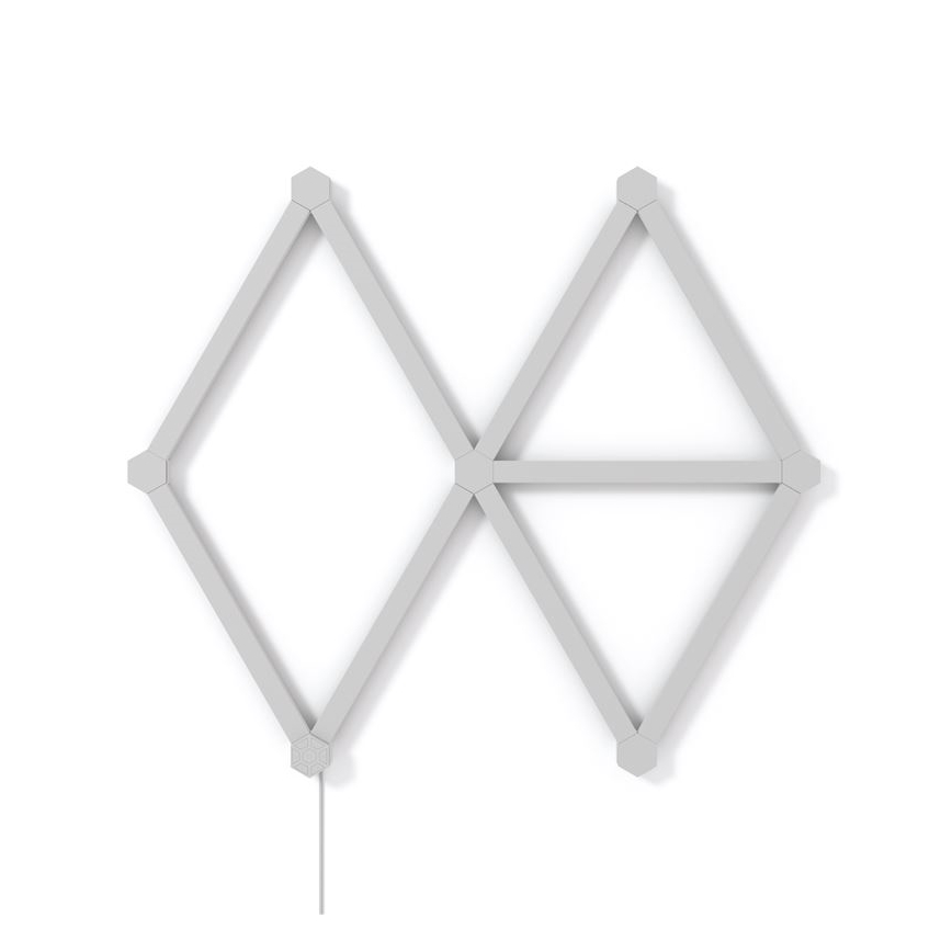 Nanoleaf - SETTI 9x LED RGBW Himmennettävä kisko LINES LED/2W/230V 1200-6000K Wi-Fi
