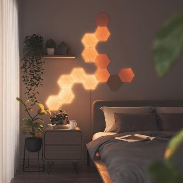 Nanoleaf - SETTI 13x Himmennettänä LED-paneeli HEXAGONS LED/2W/230V Wi-Fi