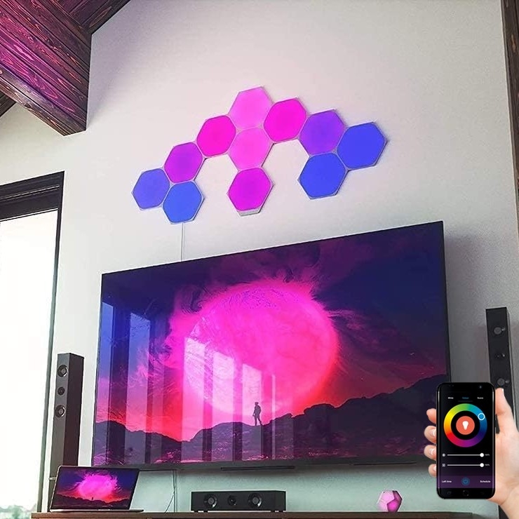 Nanoleaf - SETTI 15x LED RGB Himmennyspaneeli LED/2W/230V 1200-6500K Wi-Fi