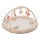 Nattou - Lasten peitto trapetsilla leikkimiseen MILA, ZOE & LANA beige