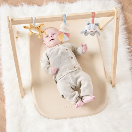 Nattou - Vaihtoalusta SOFTY 50x70 cm beige