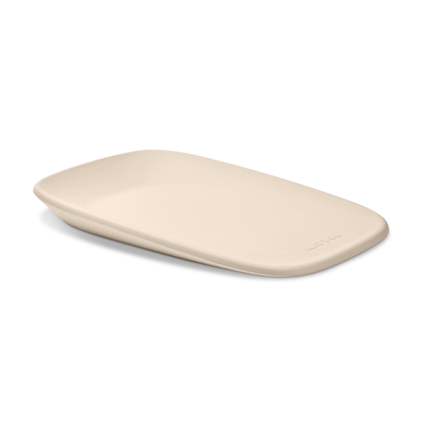 Nattou - Vaipparoskis ja hoitoalusta SOFTY 50x70 cm beige