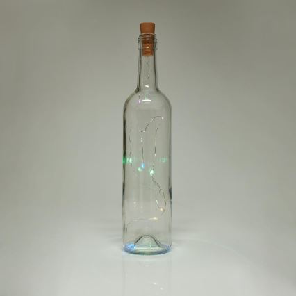 LED-koristeketju pullonkorkilla 8xLED / 3xLR44 IP44