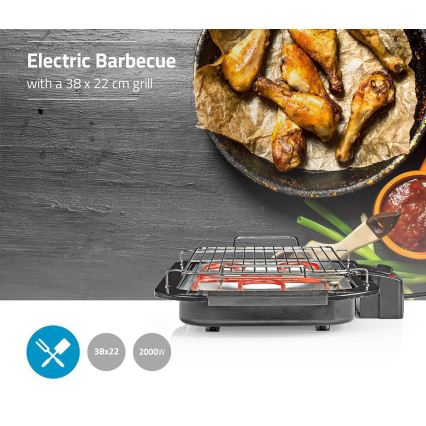 Sähkögrilli 2000W / 230V