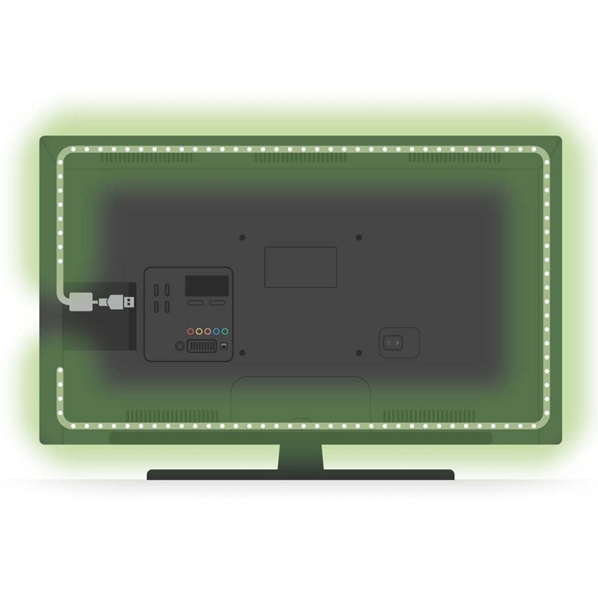 LED RGB Himmennettävä nauha SmartLife 2,4m LED/4W/5V