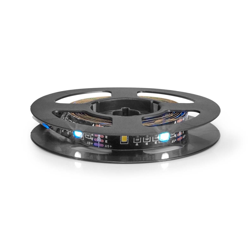 LED RGB Himmennettävä nauha SmartLife 2,4m LED/4W/5V
