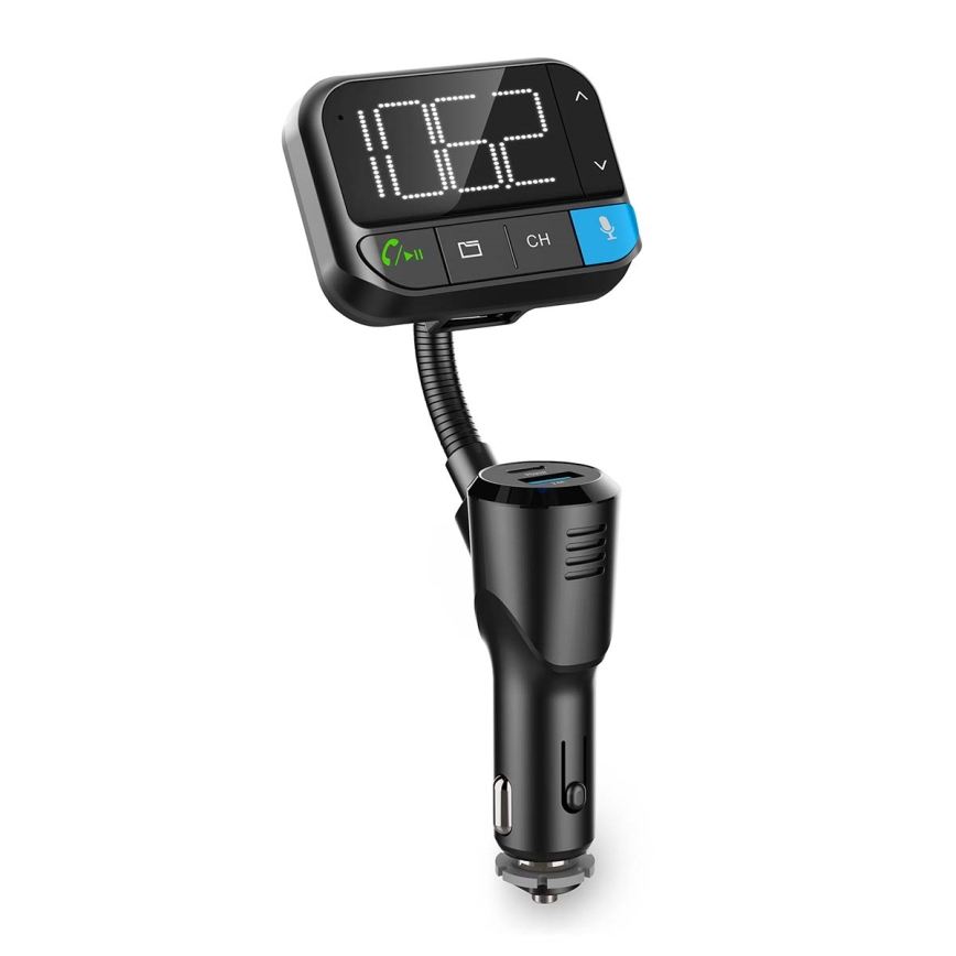 FM autolähetin handsfree-toiminnolla