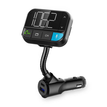 FM autolähetin handsfree-toiminnolla